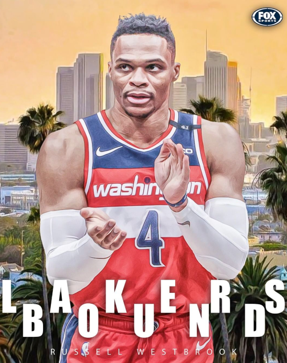 athlete - Fox washinn 4 Lbaokuends Russell Westbrook